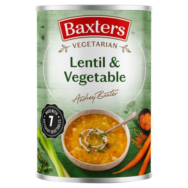 Baxters Vegetarian Lentil & Vegetable Soup