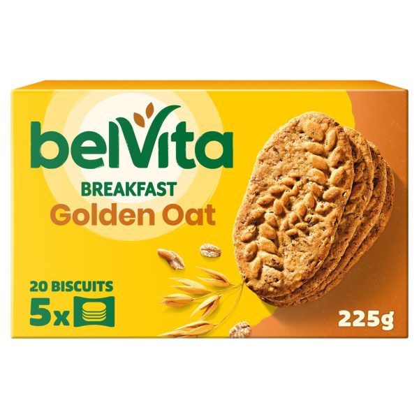 BelVita Breakfast Biscuits Golden Oats Pack of 5