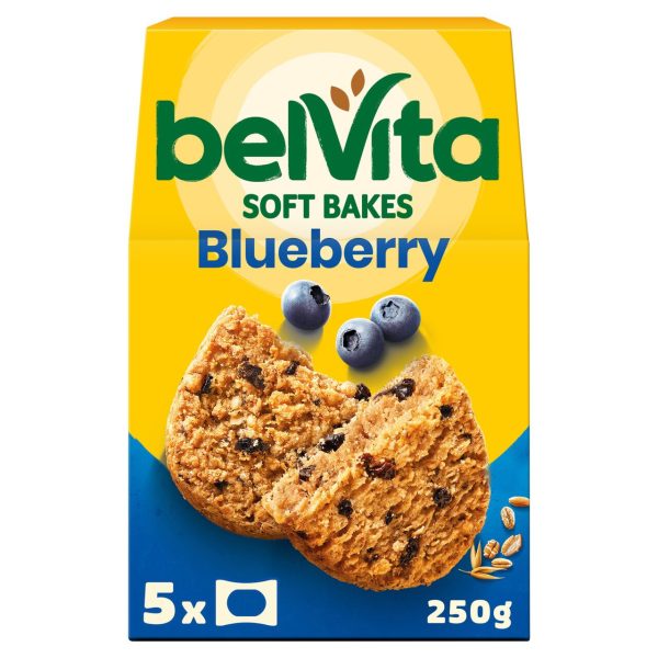 Belvita Breakfast Soft Bakes Blueberry Pack of 5