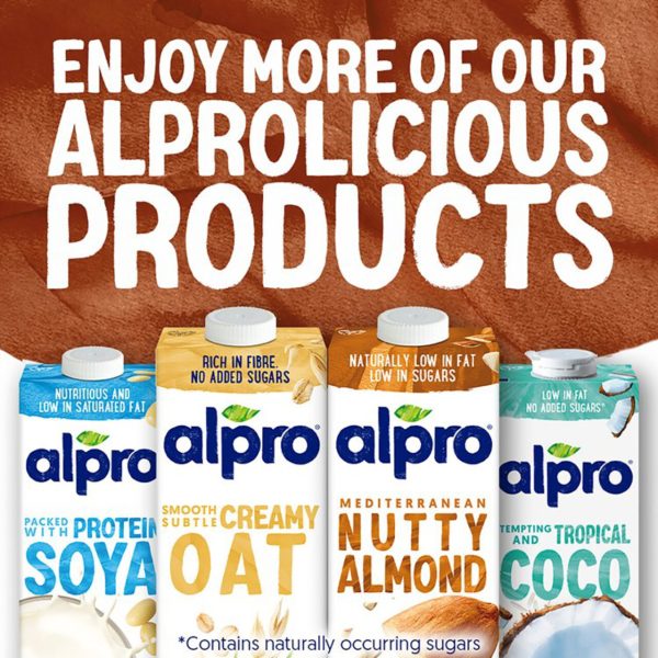 Alpro Soya Chocolate Chilled Drink