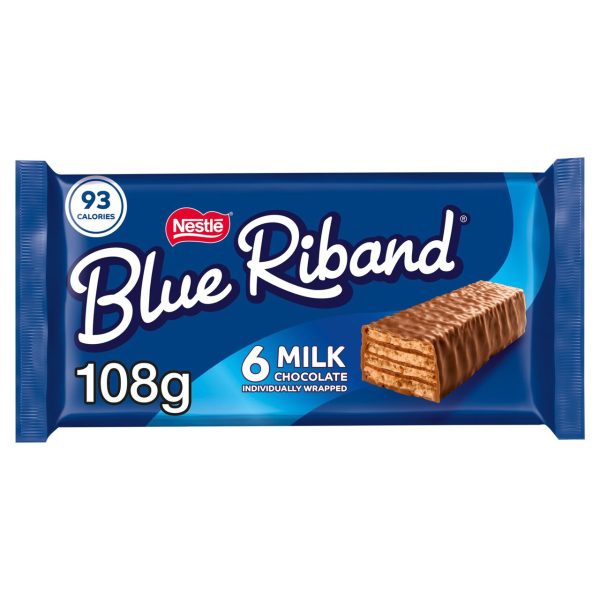 Blue Riband Milk Chocolate Wafer Biscuit Multipack