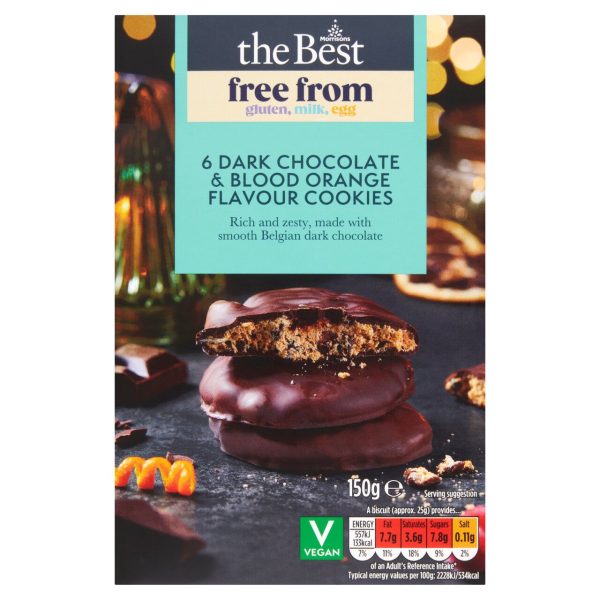 The Best Free From Blood Orange Chocolate Cookies