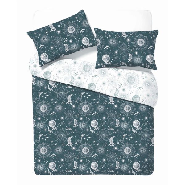 Nutmeg Home Easy Care Celestial Duvet Set Double