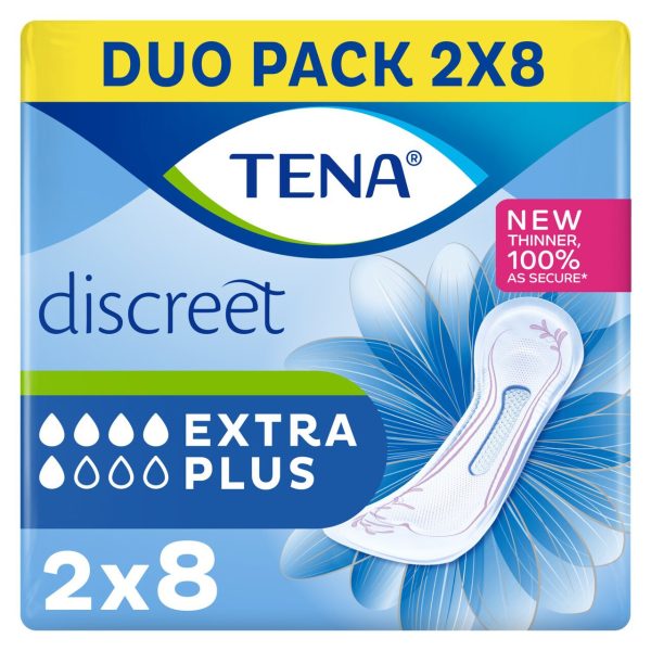 TENA Lady Extra Plus Incontinence Pads Duo