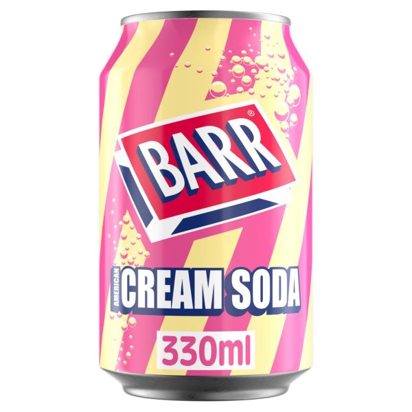 Barr American Cream Soda Cans