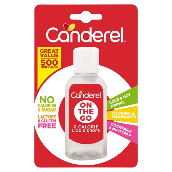 Canderel On The Go 0 Calorie Liquid Drops