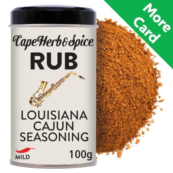 Cape Herb & Spice Rub Louisiana Cajun Seasoning
(