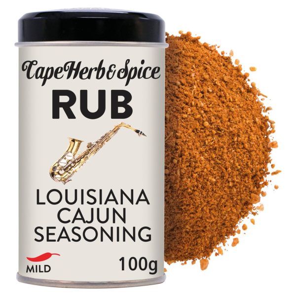 Cape Herb & Spice Rub Louisiana Cajun Seasoning
(