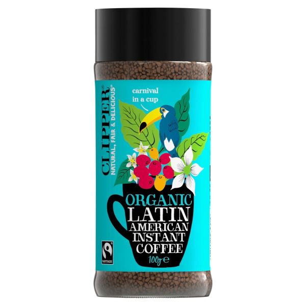 Clipper Fairtrade Organic Latin American Instant Coffee