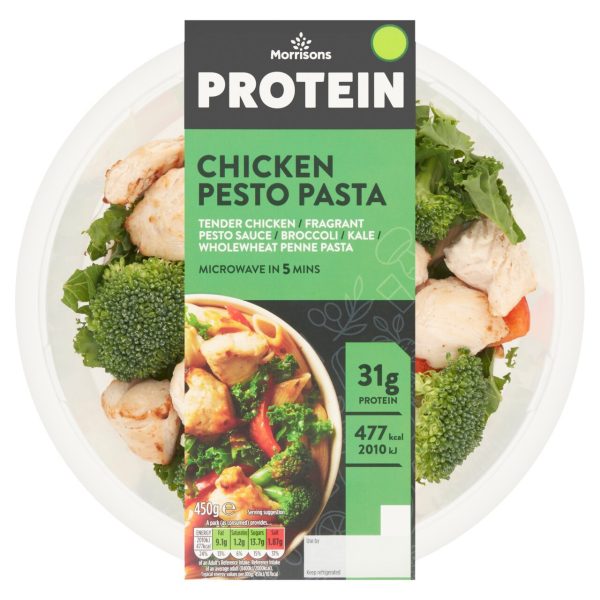 Protein Chicken Pesto Pasta