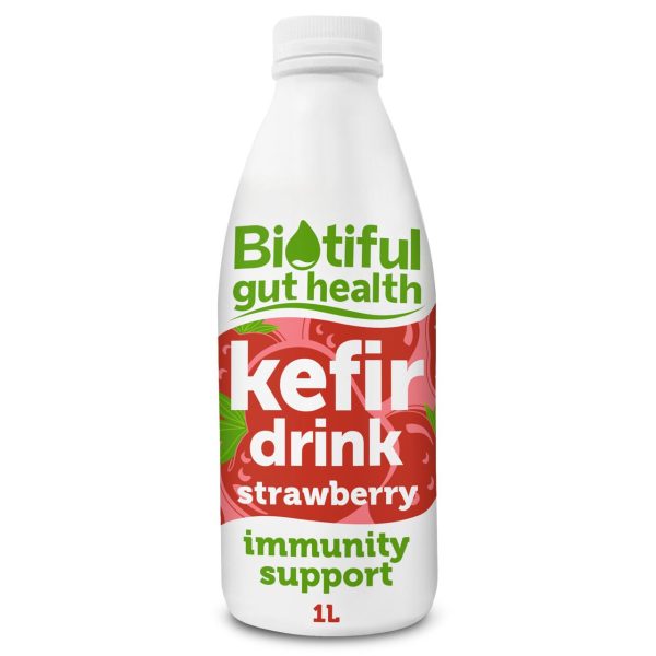 Biotiful Gut Health Kefir Drink Strawberry