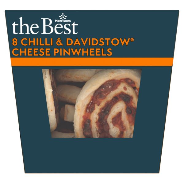 The Best 8 Chilli & Davidstow Cheese Pinwheels