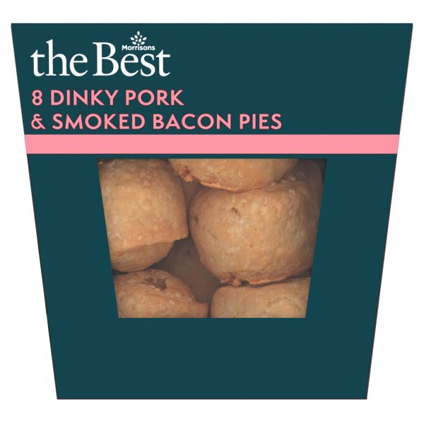 The Best 8 Dinky Pork & Smoked Bacon Pies