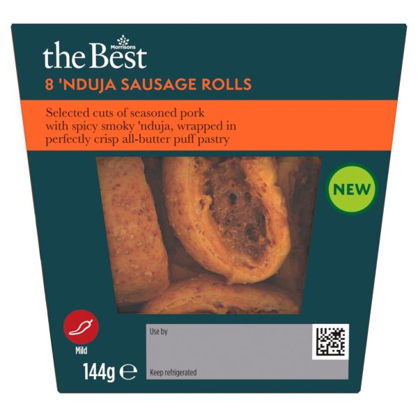 The Best 8 'Nduja Sausage Rolls