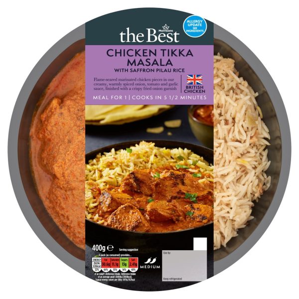 The Best Chicken Tikka Masala with Saffron Pilau Rice