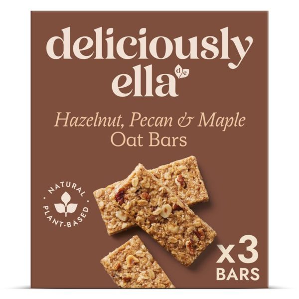 Deliciously Ella Hazelnut, Pecan & Maple Oat Bar Multipack