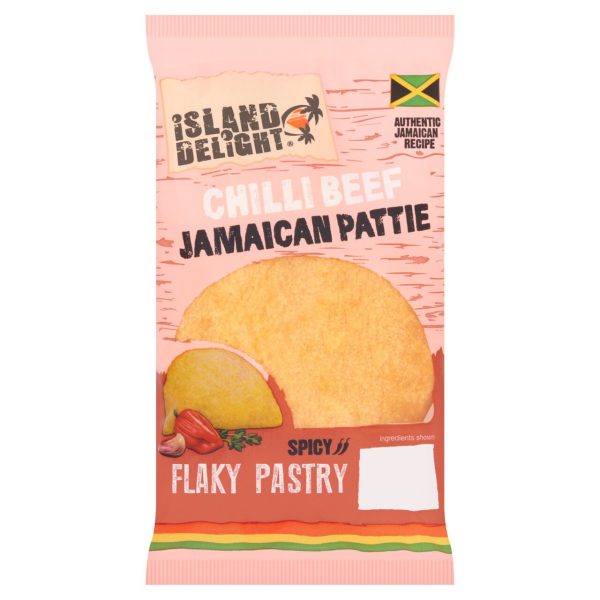 Island Delight Chilli Beef Jamaican Pattie