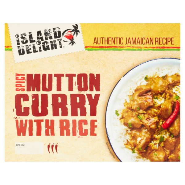 Island Delight Spicy Mutton Curry With Rice