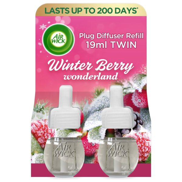 Air Wick Liquid Electrical Twin Refill Winter Berry Wonderland