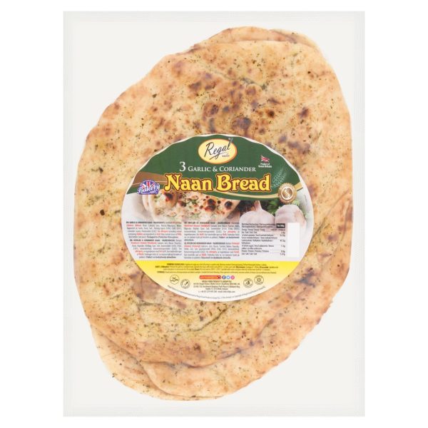 Regal Garlic & Coriander Naan Bread