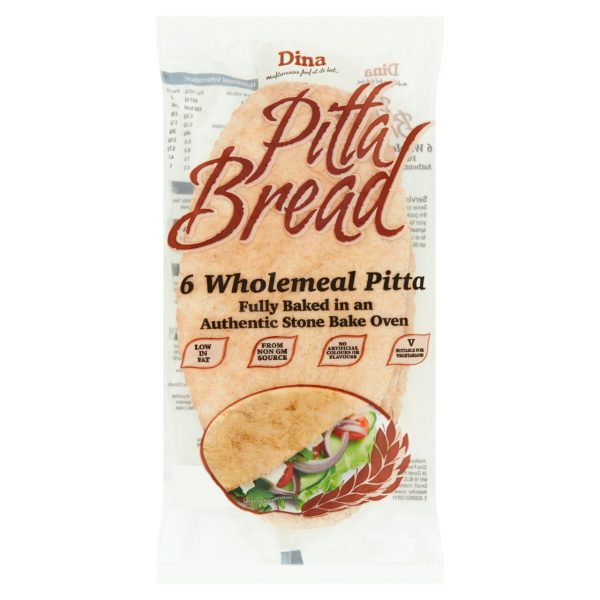 Dina Wholemeal Pitta Bread