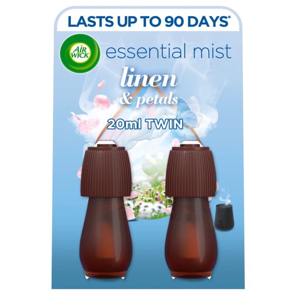 Air Wick Mist Twin Refill - Linen & Petals