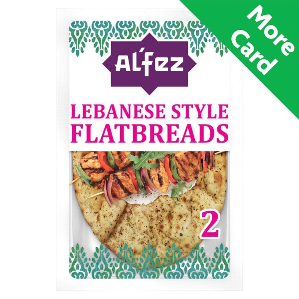 Al'fez Middle Eastern Za'Atar Flatbreads Pack Of 2