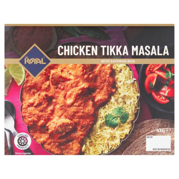 Royal Chicken Tikka Masala Saffron Rice