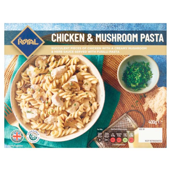 Royal Chicken & Mushroom Pasta