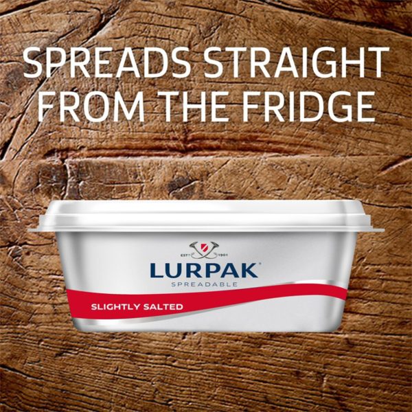 Lurpak Unsalted Spreadable Blend of Butter and Rapeseed Oil