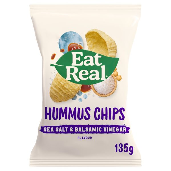 Eat Real Hummus Chips Salt & Vinegar