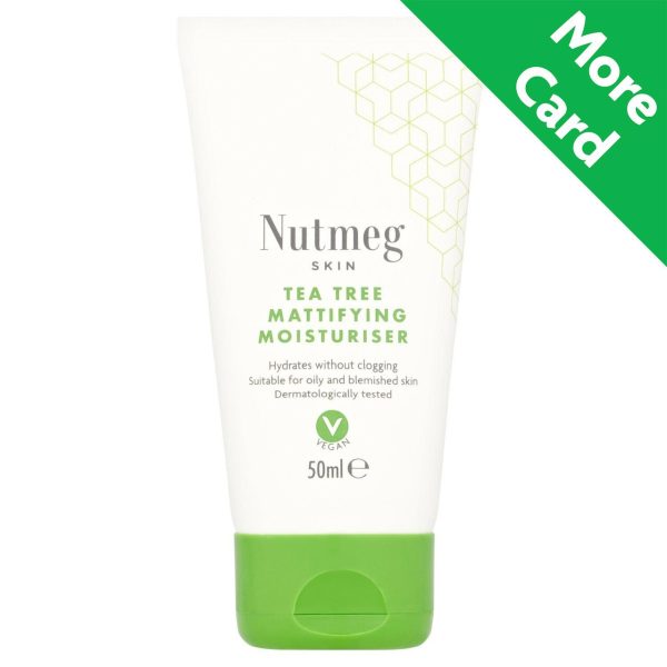 Nutmeg Tea Tree Mattifying Moisturiser