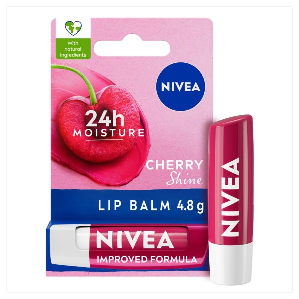 NIVEA Cherry Shine Lip Balm