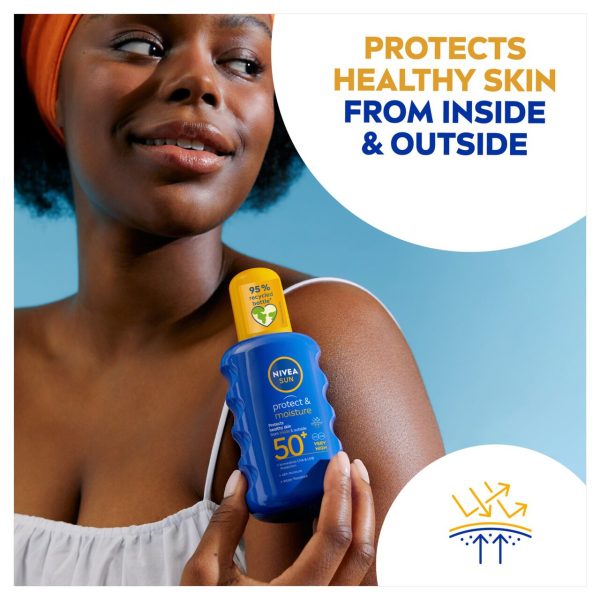 NIVEA SUN Protect & Moisture 50+ Sun Spray