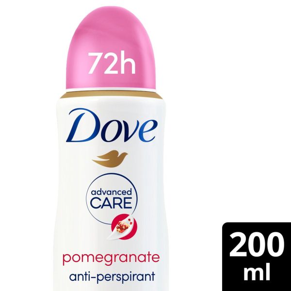 Dove Advanced Antiperspirant Deodorant Pomegranate Aerosol