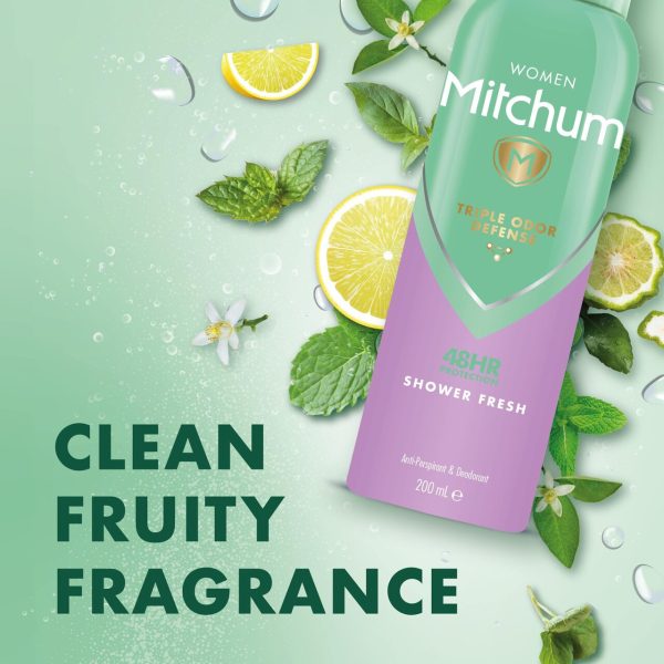 Mitchum Shower Fresh Antiperspirant Deodorant