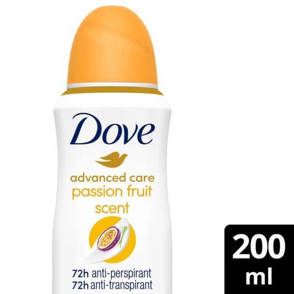 Dove Advanced Antiperspirant Deodorant Passion Fruit Aerosol