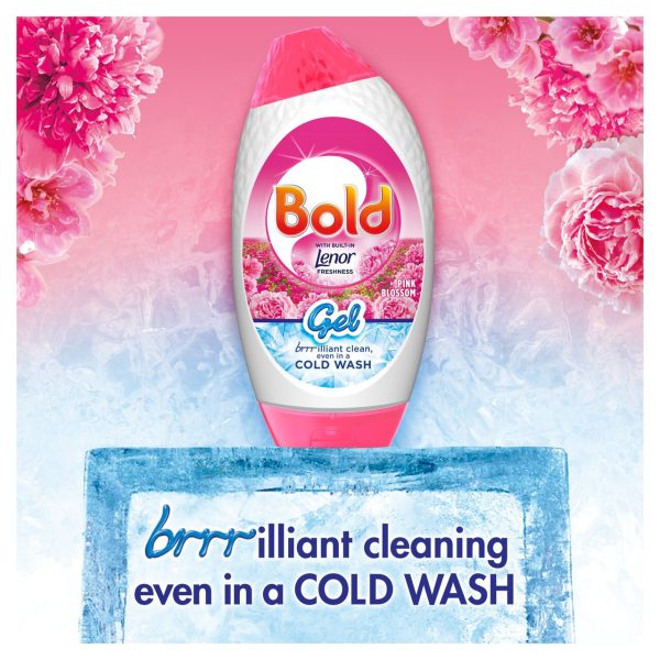 Bold 2in1 Washing Liquid Gel Pink Blossom 40w