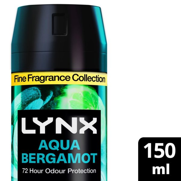 Lynx Fine Fragrance Collection Deodorant Bodyspray Aqua Bergamot