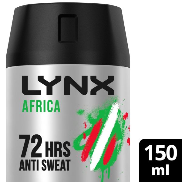 Lynx Africa Anti-perspirant Deodorant Spray for Men