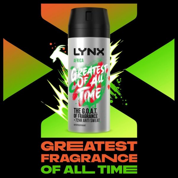 Lynx Africa Anti-perspirant Deodorant Spray for Men