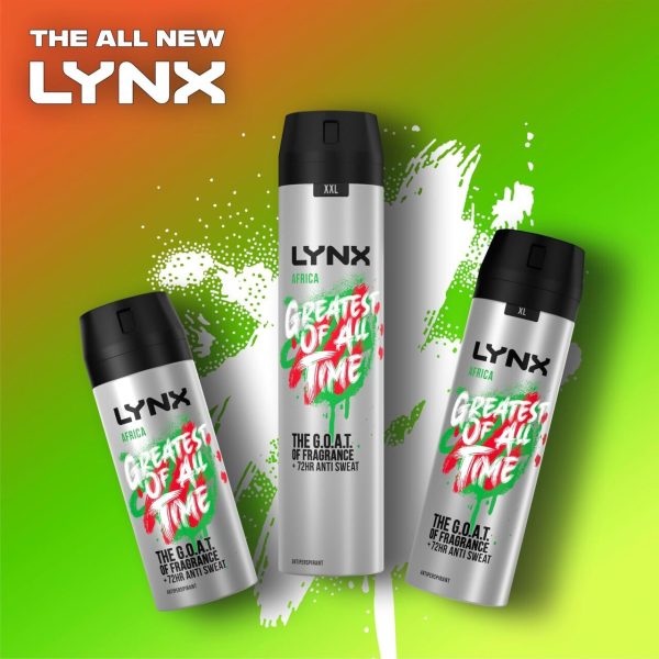 Lynx Africa Anti-perspirant Deodorant Spray for Men