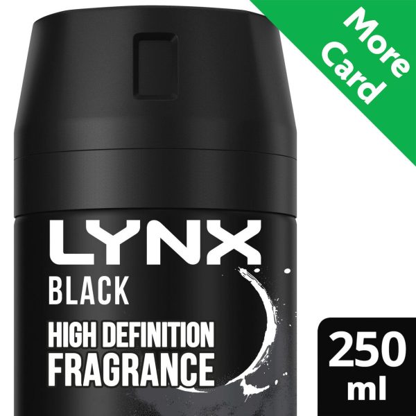 Lynx Bodyspray Black