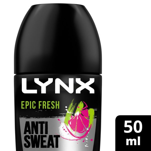 Lynx Antiperspirant Deodorant Roll On Epic Fresh