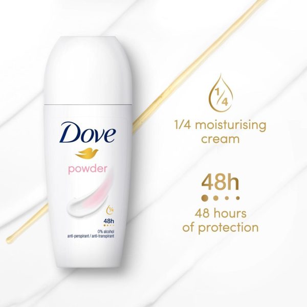 Dove Women Antiperspirant Deodorant Roll on Powder