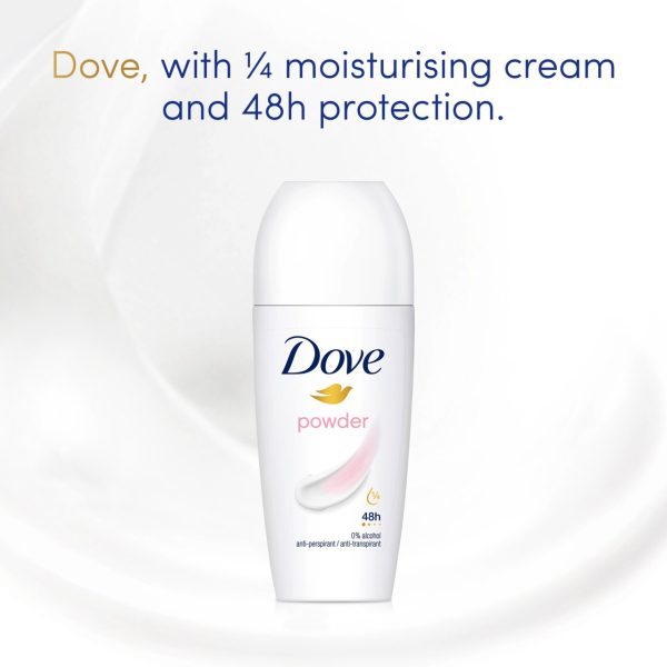 Dove Women Antiperspirant Deodorant Roll on Powder