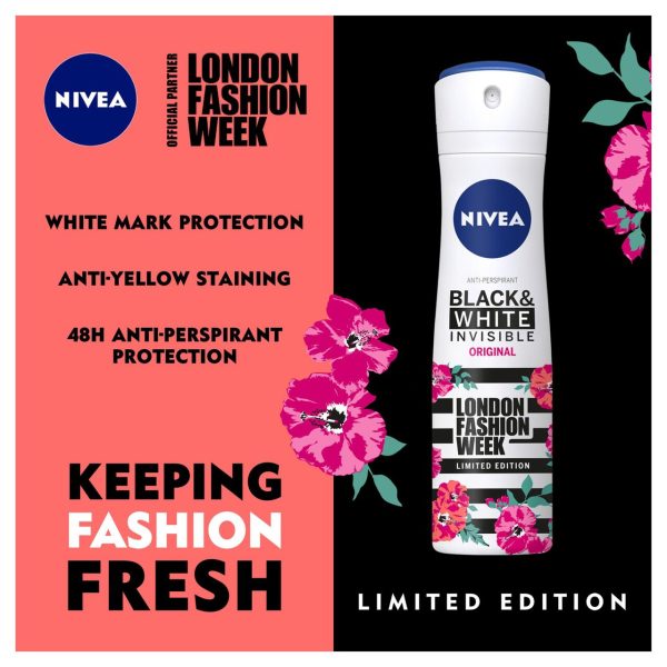 NIVEA Black & White Invisible Deodorant Spray