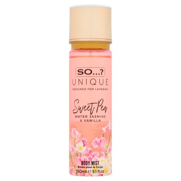 So Unique Sweet Pea Body Mist