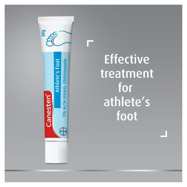 Canesten Dual Action Athlete's Foot 1% w/w Cream