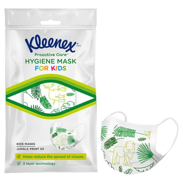 Kleenex Hygiene Kids Mask Pack Of 5